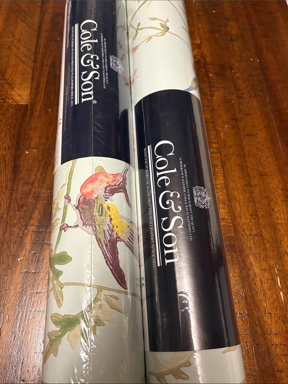 Cole & Son Hummingbirds Wallpaper Rolls - (2)